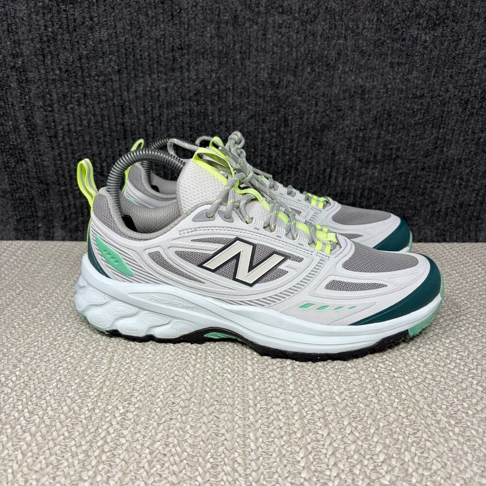 New Balance Fresh Foam 410V9 Grey Green Running Shoes Women’s Size 8.5 W41058Q